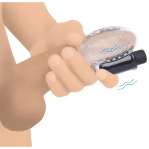 28x Rechargeable Penis Head Teaser With Remote Control