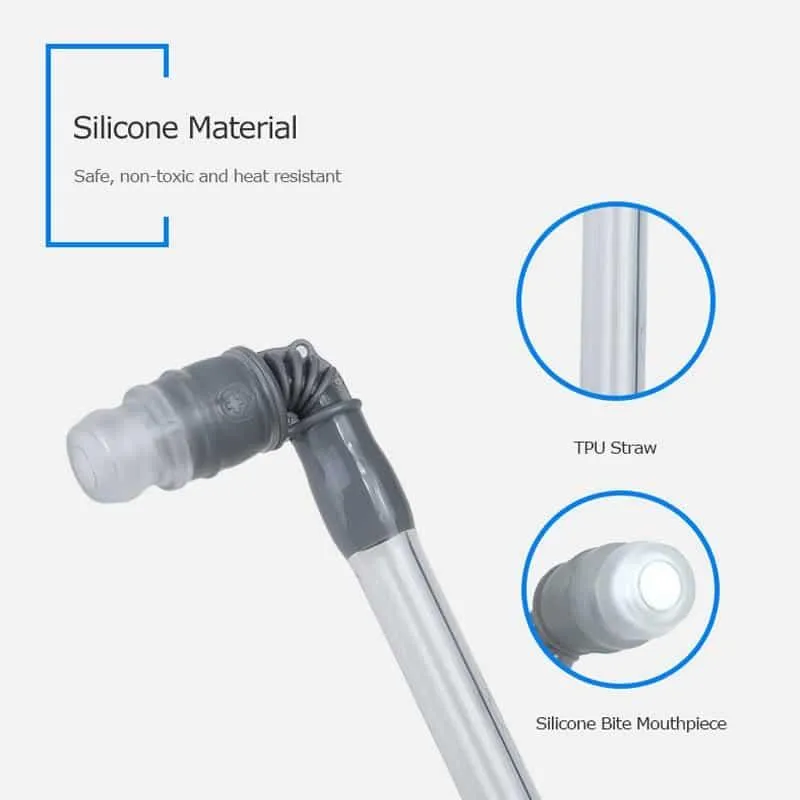 700ml Outdoor Travel Water Bottle with Straw