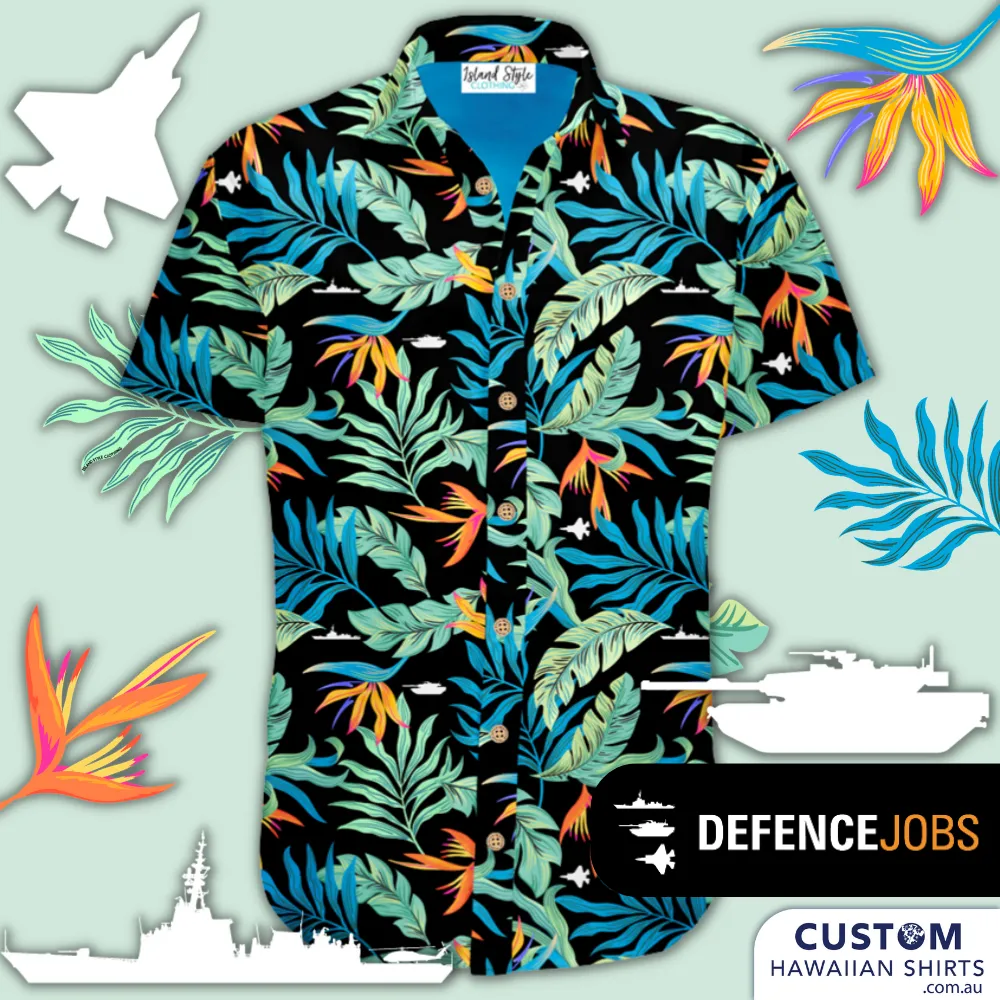 ADF Defence Jobs - Custom Hawaiian Military Shirts