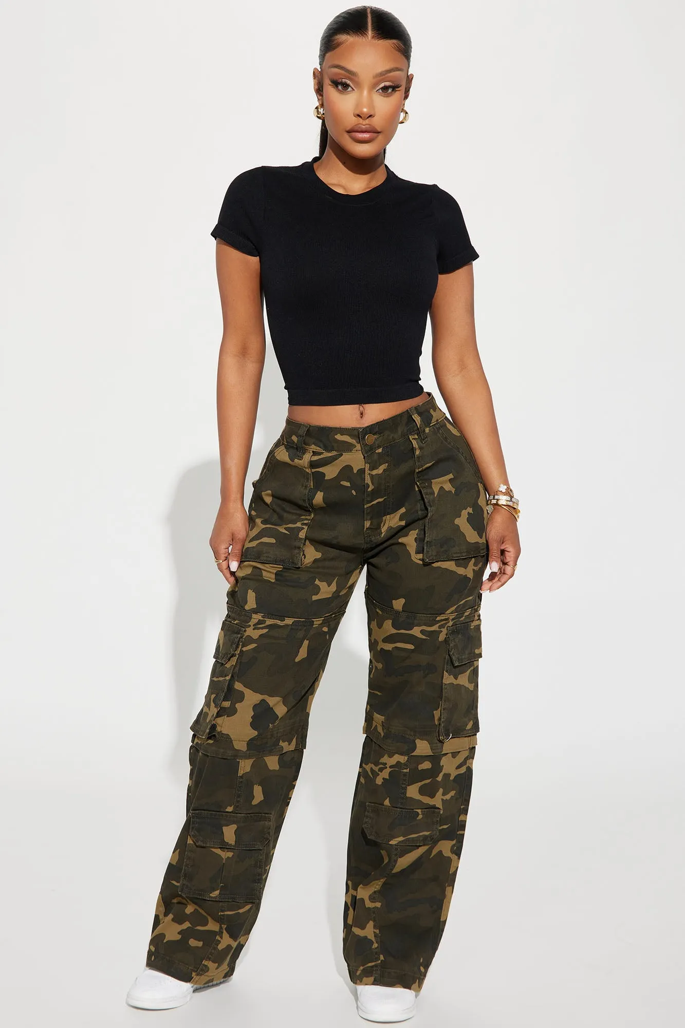 Alina Seamless Top - Black