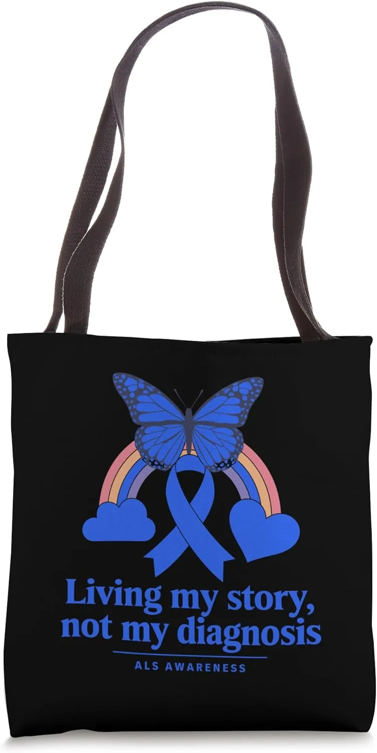 ALS Awareness Support Warrior Tote Bag