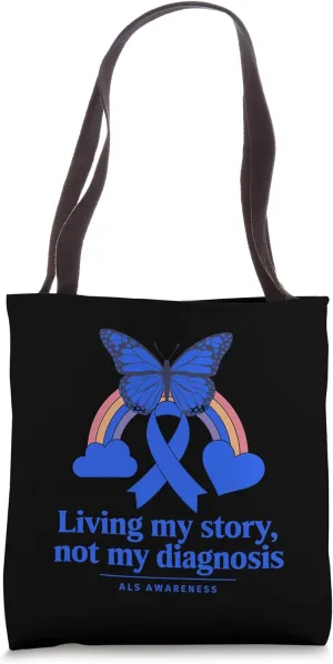 ALS Awareness Support Warrior Tote Bag