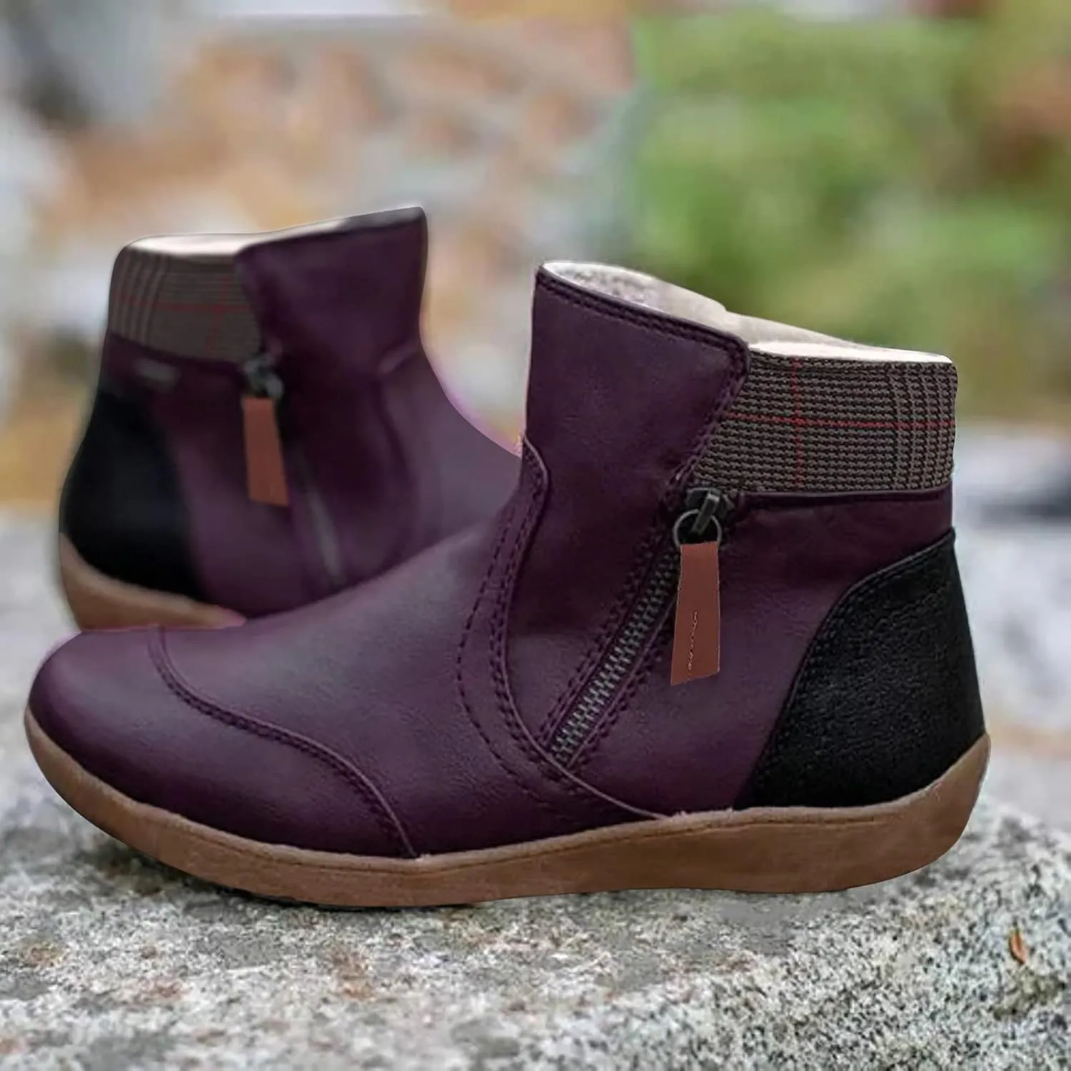 Ankle Snow Boots for Women 2023 Boots Snow for Women Warm Winter Boots Women Waterproof Womens Snow Shoes Dressy Botas Para El FrO De Mujer