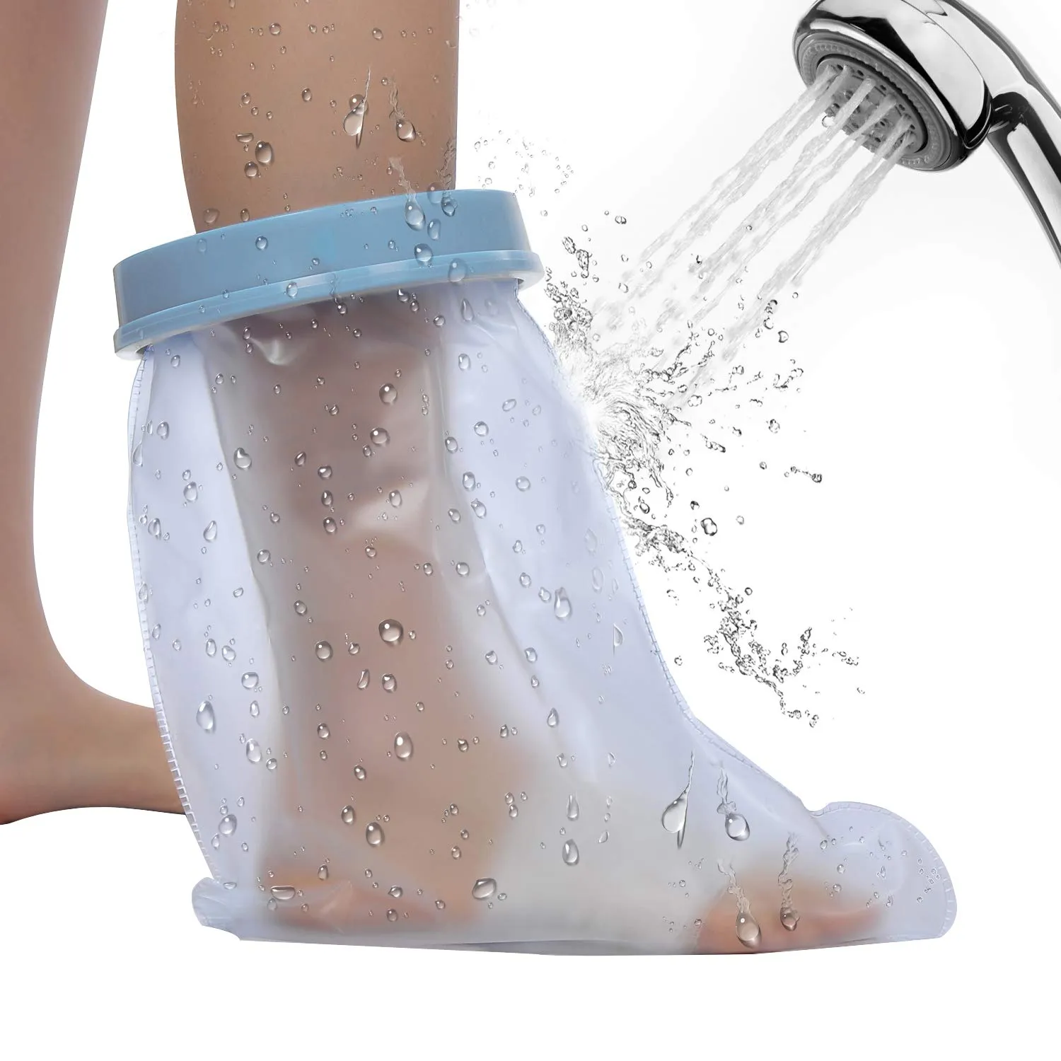 Aozzy superstore Waterproof Cast & Bandage Adult Protector Used for Whilst Showering/Bathing (Adult Short Leg)