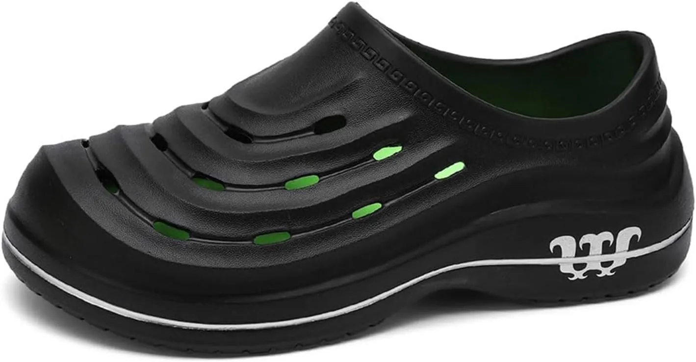 Armadillo Clogs for Women Men Waterproof Slip Resistant Chef Clogs Shoes for Unisex-Adult Comfortable Non Slip Nurse Work Shoes Lightweight Nursing Gardening Shoe Ideal for Kitchen Garden Beach