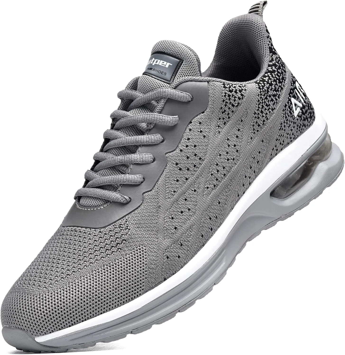 Autper Mens Athletic Running Tennis Shoes Lightweight Sport Gym Jogging Walking Sneakers US 7-US 12.5