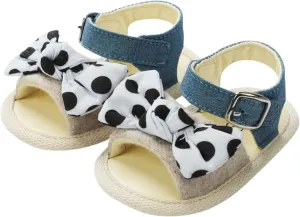 Baby Boy Nonslip Slippers Infant Girls Open Toe Bowknot Shoes First Walkers Shoes Summer Baby Toddler Sandals