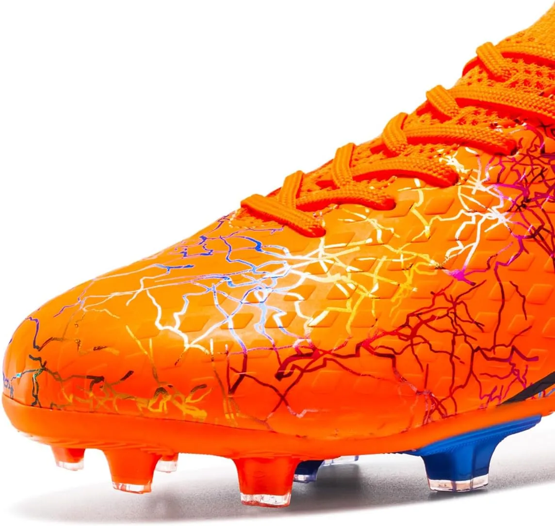 Boys Girls Soccer Cleats High-top Youth Training Football Cleats Lightweight Futsal