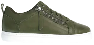 Cassini Women's Moscow Sneakers- Dark Olive