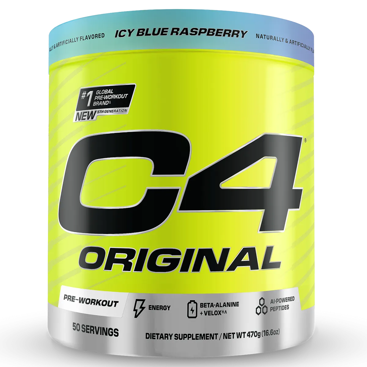 Cellucor C4 Original Pre Workout 50 serve   FREE CAN   FREE SHAKER