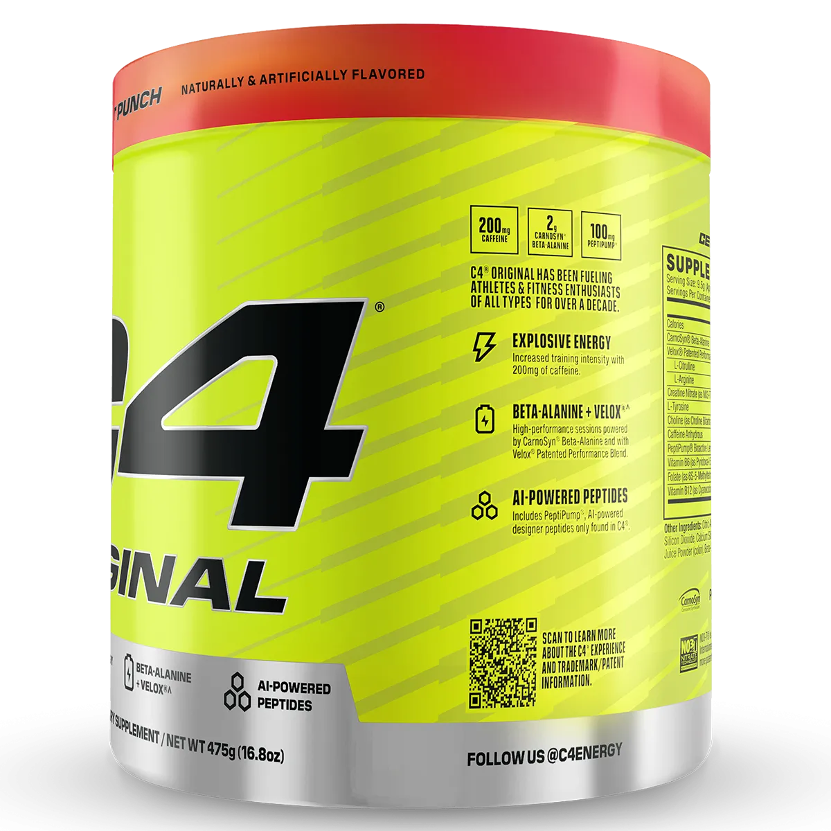 Cellucor C4 Original Pre Workout 50 serve   FREE CAN   FREE SHAKER