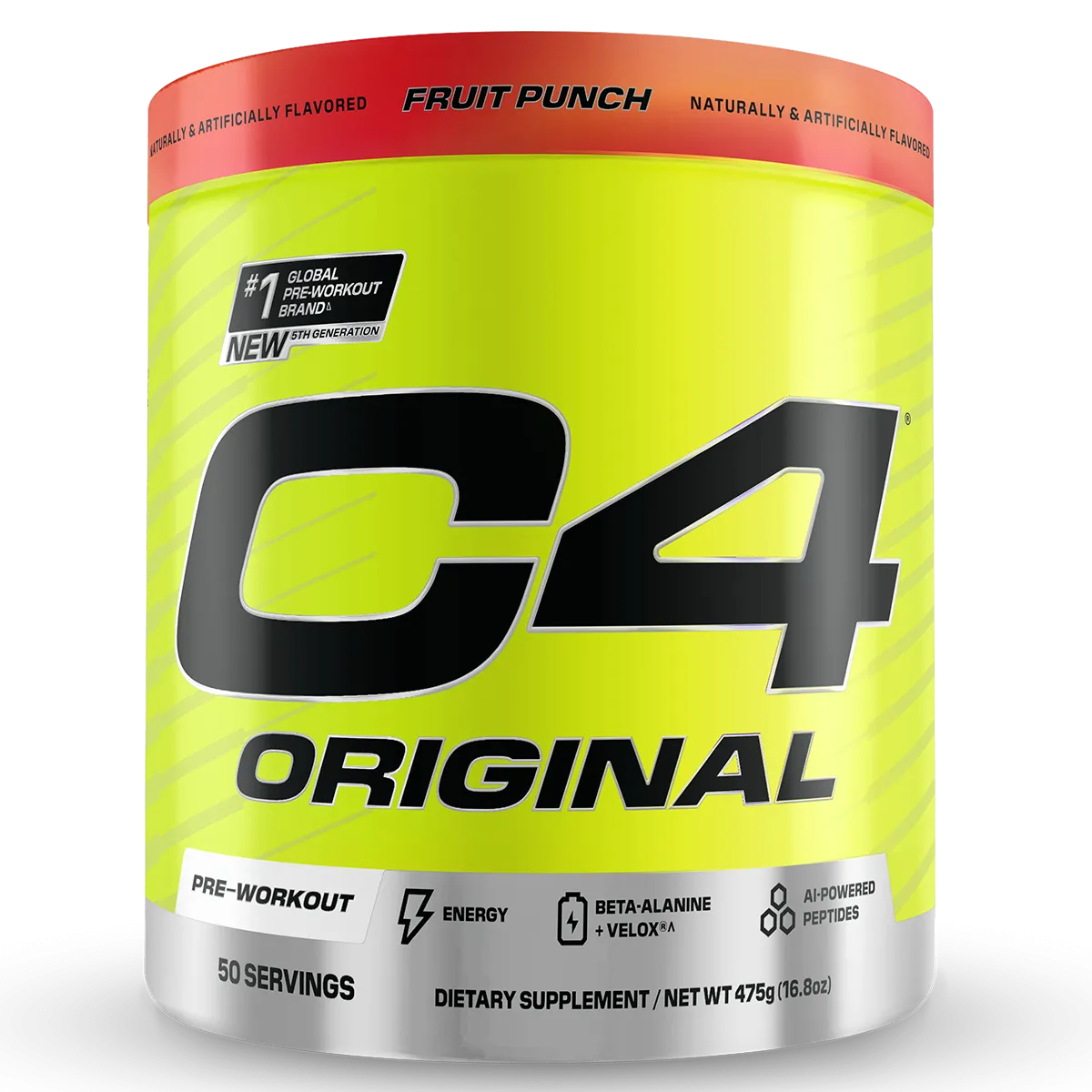 Cellucor C4 Original Pre Workout 50 serve   FREE CAN   FREE SHAKER