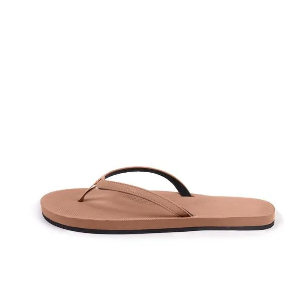ESSNTLS Womens Thongs - Rust