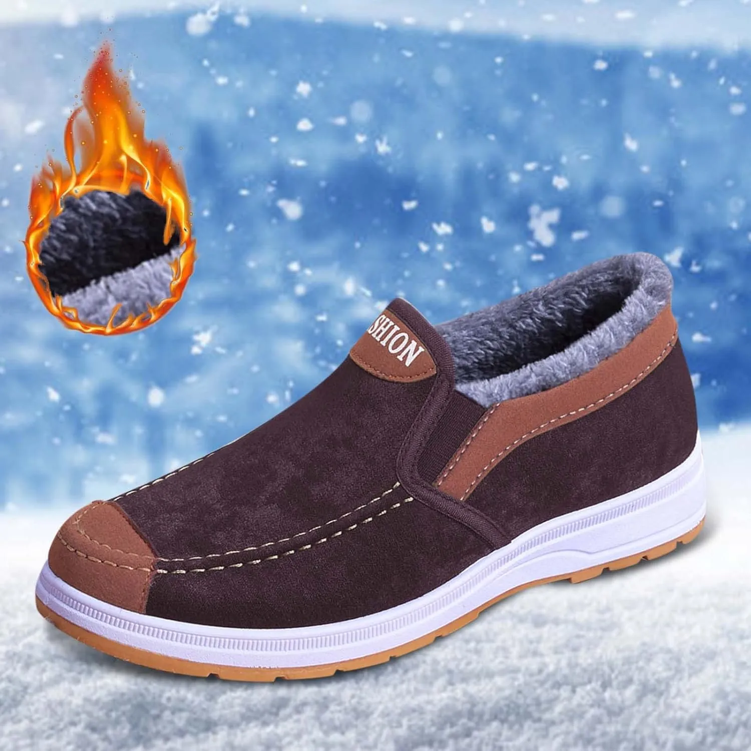 Extra Wide Width Snow Boots for Women Plus Size Snowboard Boots Womens 9.5 White Warm Winter Waterproof Boots Women Arch Support Womens Waterproof Boots Snow Botas Para Mujer De Invierno Sin TacN