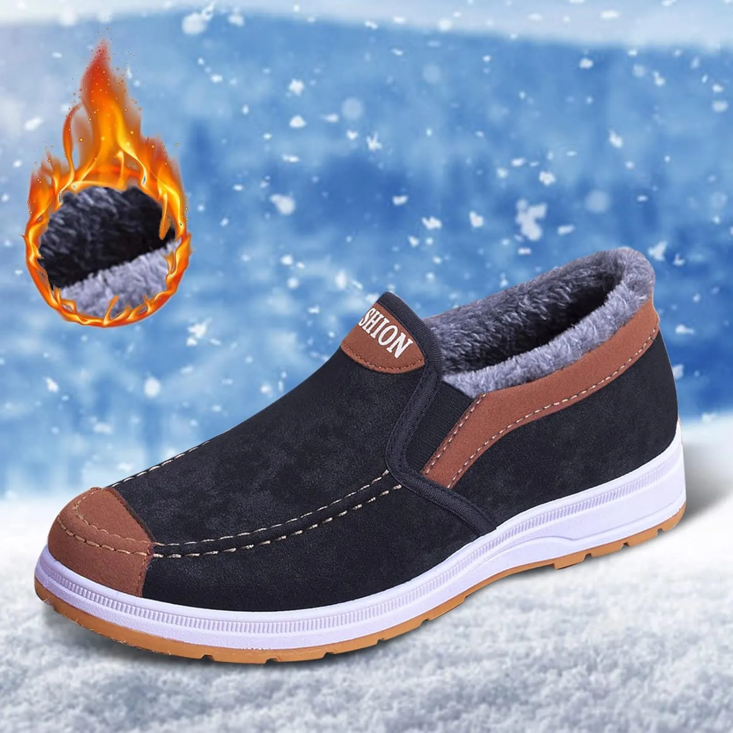 Extra Wide Width Snow Boots for Women Plus Size Snowboard Boots Womens 9.5 White Warm Winter Waterproof Boots Women Arch Support Womens Waterproof Boots Snow Botas Para Mujer De Invierno Sin TacN