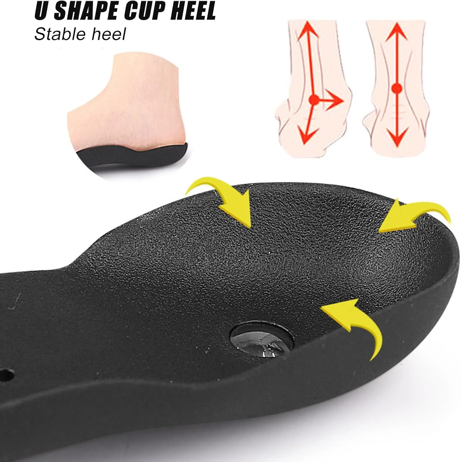 Foot Support Insoles - Magnetic Arch Support Massage Insole | Foot Massage Insert, Magnetic Insole, Orthopedic Massaging Shoe Inserts for Girls Men Teens Youth Athletes