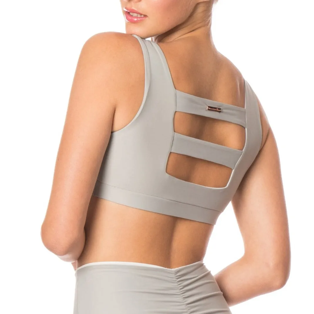 Giselle Top in Smokey Quartz