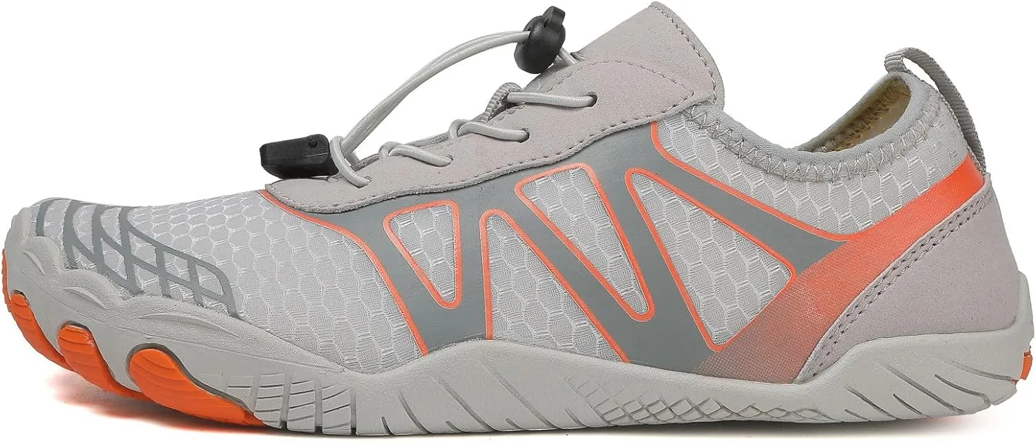 Grounding Shoes for Women Summer Quick Dry Non-Slip Athletic Hiking Shoes Round Toe Barefoot Footwear Beach Pool Aqua Surf Swim Outdoor Casual Walking Shoe Sneaker