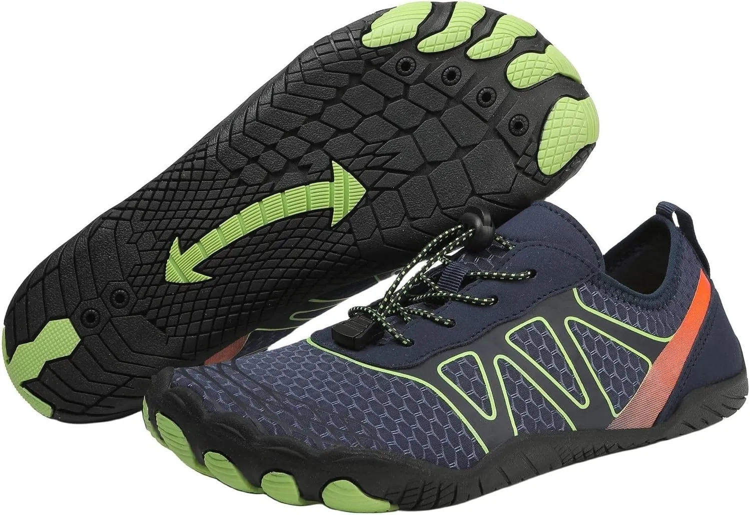Grounding Shoes for Women Summer Quick Dry Non-Slip Athletic Hiking Shoes Round Toe Barefoot Footwear Beach Pool Aqua Surf Swim Outdoor Casual Walking Shoe Sneaker
