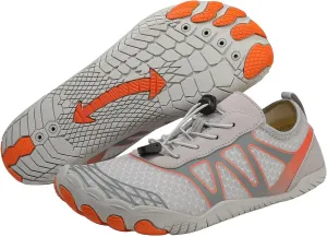 Grounding Shoes for Women Summer Quick Dry Non-Slip Athletic Hiking Shoes Round Toe Barefoot Footwear Beach Pool Aqua Surf Swim Outdoor Casual Walking Shoe Sneaker