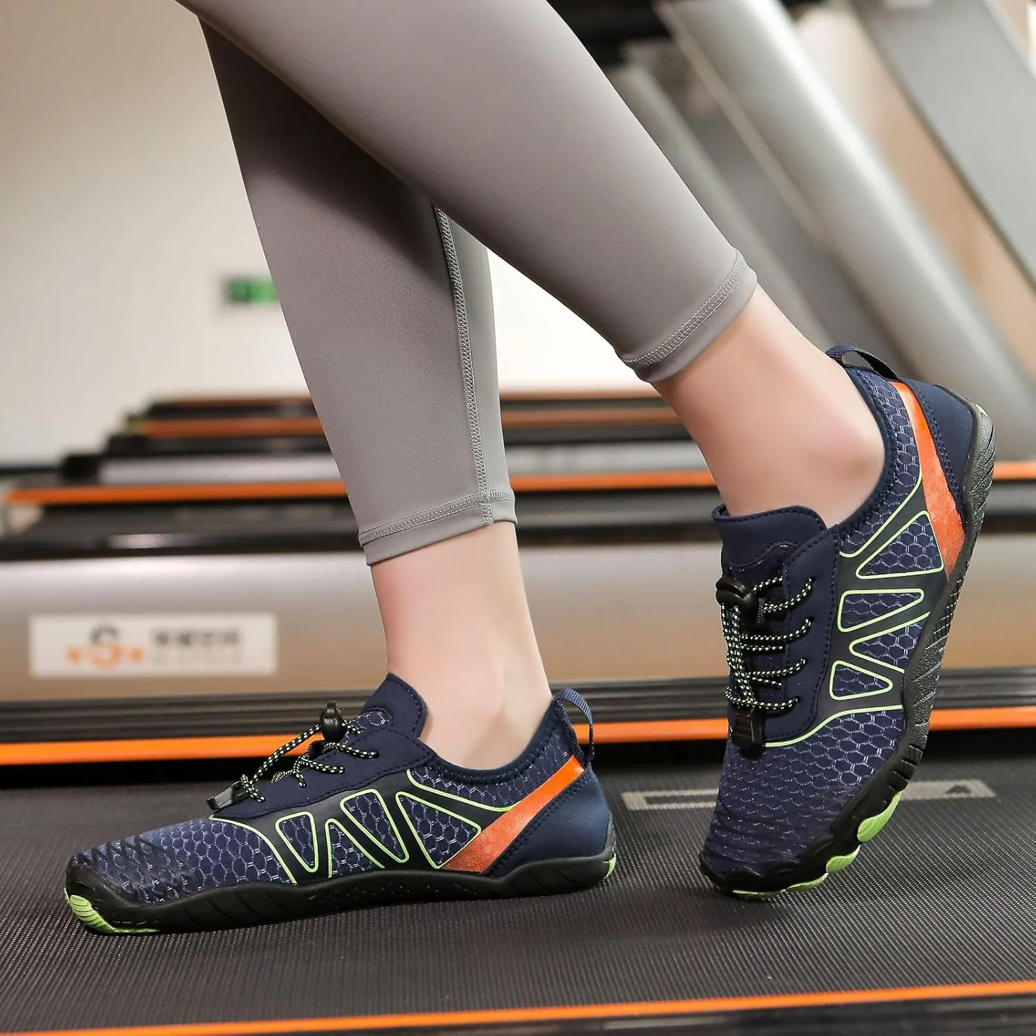 Grounding Shoes for Women Summer Quick Dry Non-Slip Athletic Hiking Shoes Round Toe Barefoot Footwear Beach Pool Aqua Surf Swim Outdoor Casual Walking Shoe Sneaker