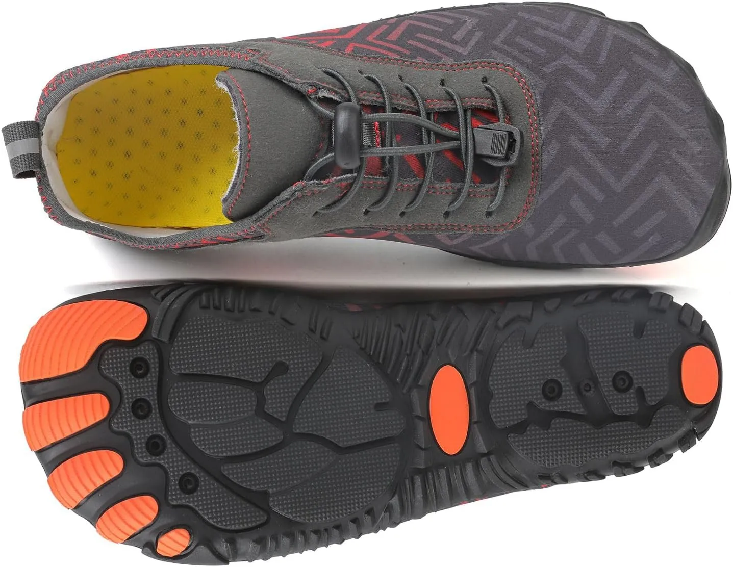Hike Barefoot Shoes Womens Mens Anti-Slip Grounded Footwear Unisex Quick-Dry Wide Toe Box Healthy Breathable Sneaker Beach Pool Aqua Swim Surf Walking Hiking Shoes