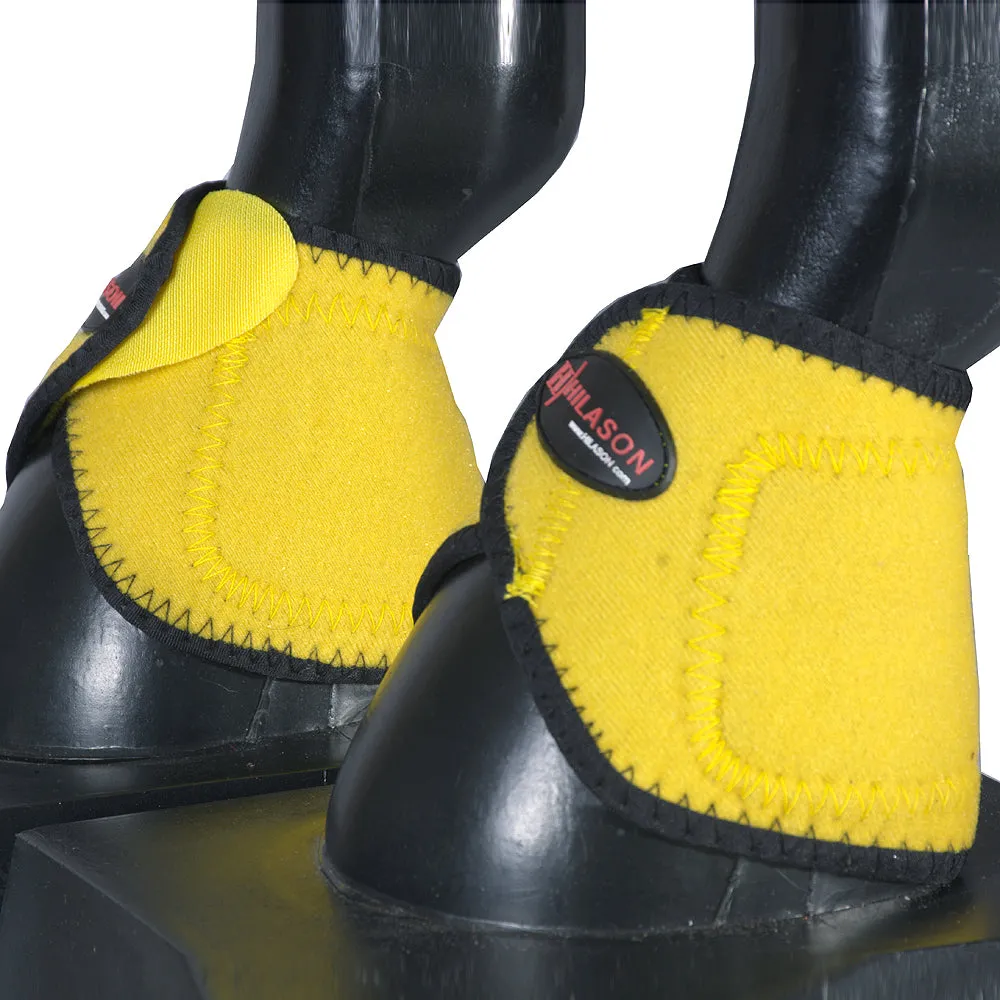 HILASON L M S Horse Front Rear Hind Leg Sport Boots & Bell Boots 6 Pack