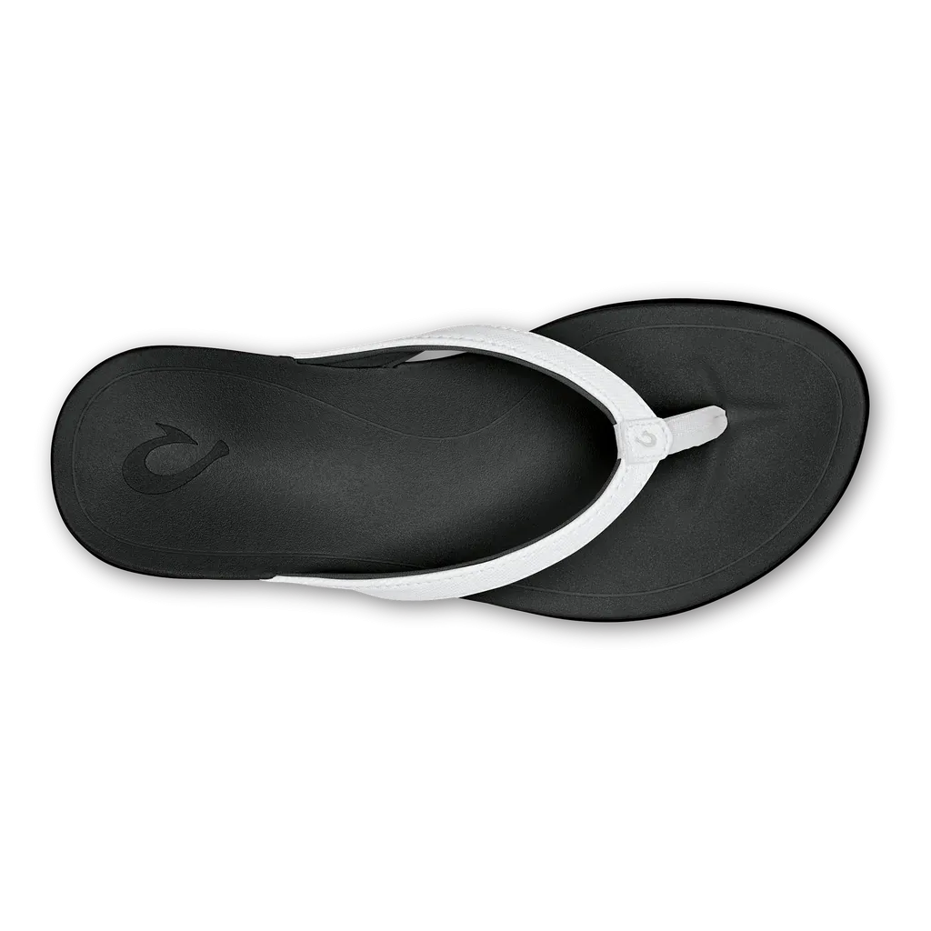 Ho'opio Beach Sandals-White