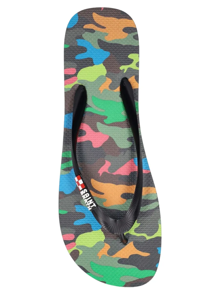 Infradito stampa camouflage