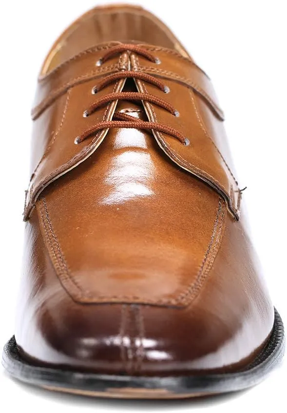 LIBERTYZENO Mens Animal Print Genuine Leather Adults Wingtip Monkstrap & Lace Up Dress Shoes for Prom Graduation