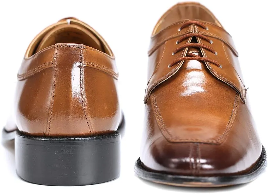LIBERTYZENO Mens Animal Print Genuine Leather Adults Wingtip Monkstrap & Lace Up Dress Shoes for Prom Graduation