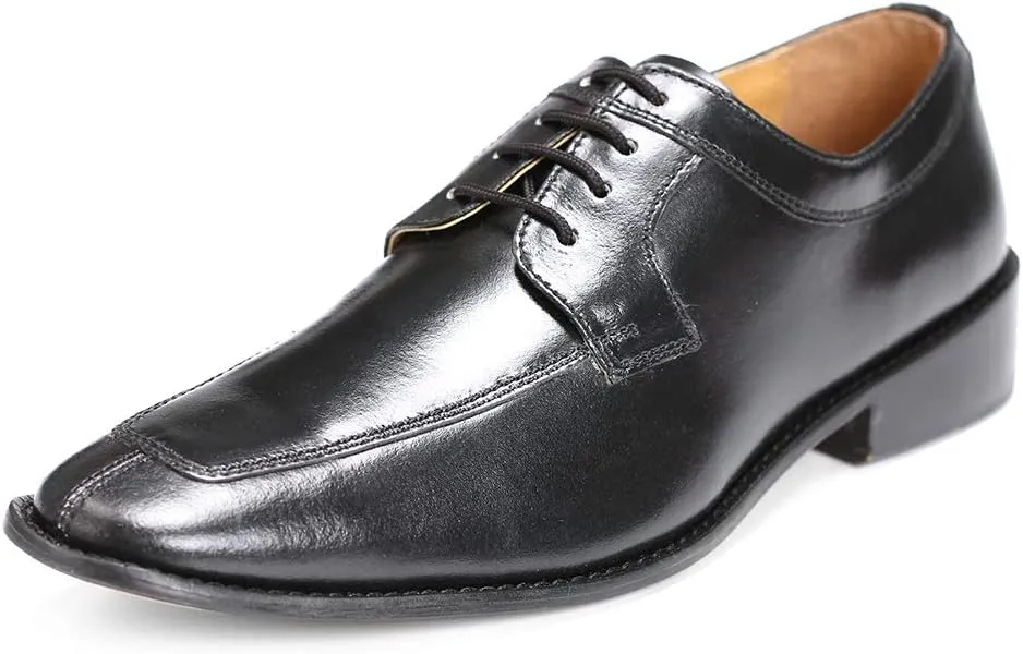 LIBERTYZENO Mens Animal Print Genuine Leather Adults Wingtip Monkstrap & Lace Up Dress Shoes for Prom Graduation