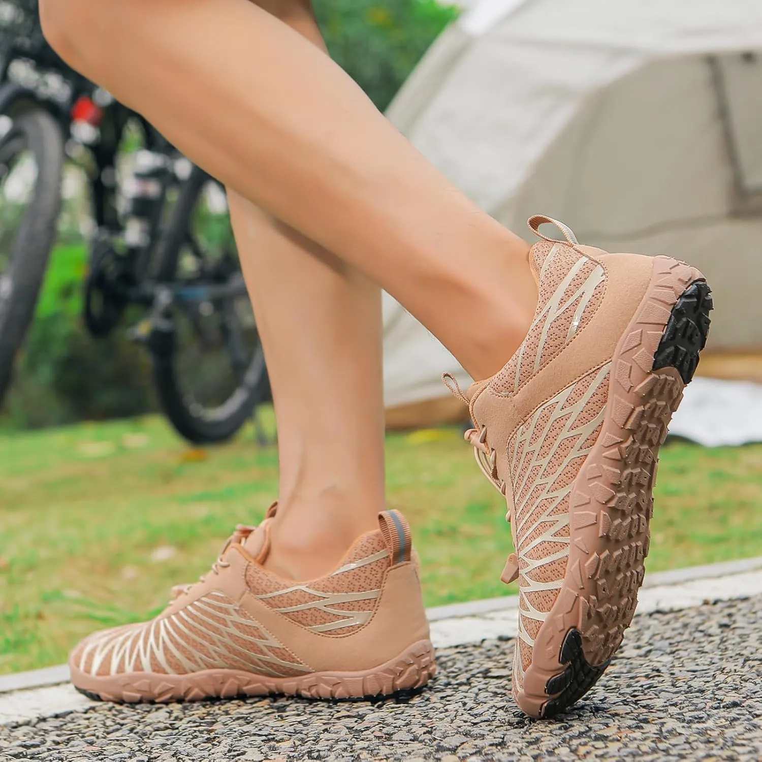 Lightweight Barefoot Hiking Beach Jogging Breathable & Non-Slip Athletic Barefoot Wide Toe Water Shoes for Men & Women