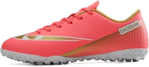 Lightweight Wide Football Cleats Competition Turf, Soccer Cleats Professional High Top Athletic Training Ground Comfortable Footwear