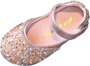 Little Girls Dress Shoes Toddler Dress Shoes Flower Girl Shoes for Weeding Toddler Ballet Flat Mary Jane Shoes