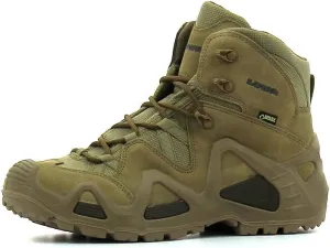 Lowa Mens Zephyr Gore-Tex Mid Task Force Coyote Leather Boots 11 US