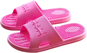 Massage Slippers for Flat Feet Comfy Slides for Women Men Indoor House Sandals Orthopedic Adjustable Open Toe Shoes with Arch Support Bathroom Couple Shower Slip On Flip Flops