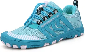 Men Women Breathable Water Shoes for Climbing Hiking Upstream Shoes Outdoor Beach Swimming Shoes Barefoot Sneakers (Color : Blue, Size : 5)