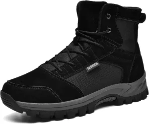 Men's Hiking Boots 6 Inches Tactical Work Boot Lightweight Suede Leather Military Combat Motorcycle Boots