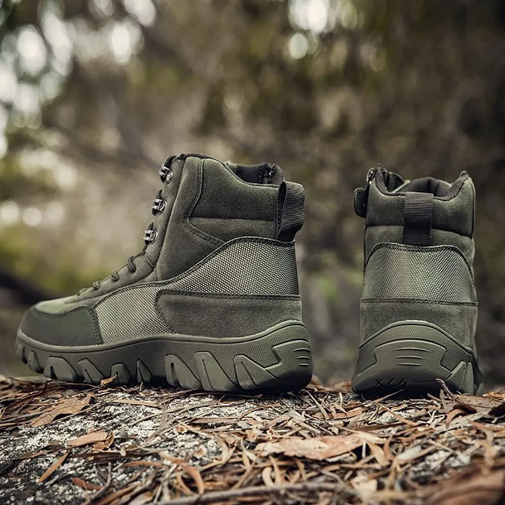 Men's Hiking Boots Outdoor Fashion Athletic Shoes Traveling Camping Training Waterproof High-Top Camouflage Boots