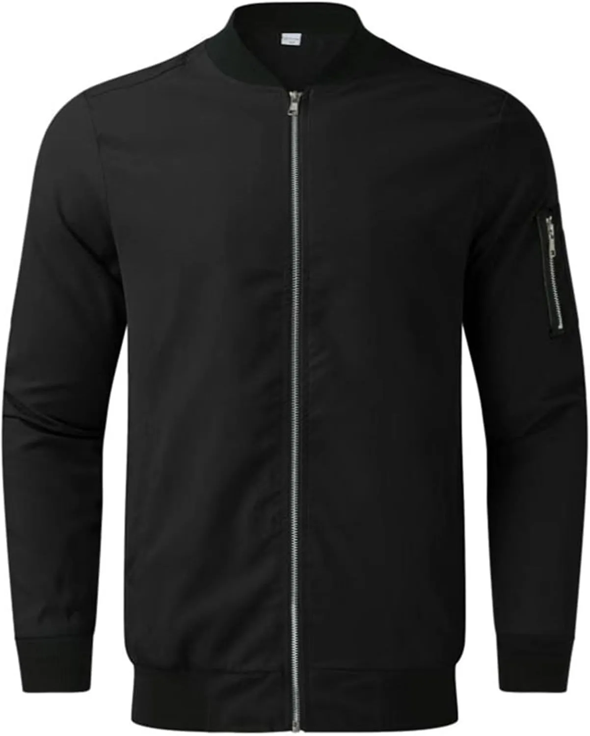 Men's Lightweight Jackets Full Zip Casual Windbreaker Athletic Vintage Spring Fall Trucker Jacket