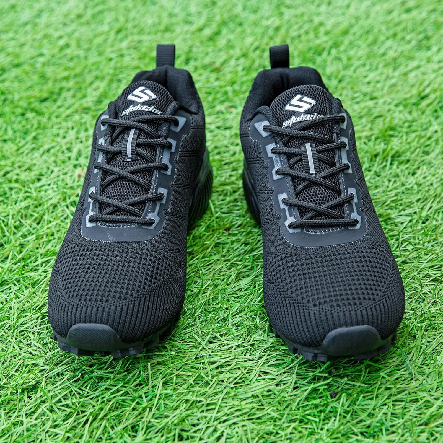 Men's Trail Running Shoes Lightweight Breathable Walking Hiking Sneakers Outdoor Athletic Tennis Cross Training Shoes
