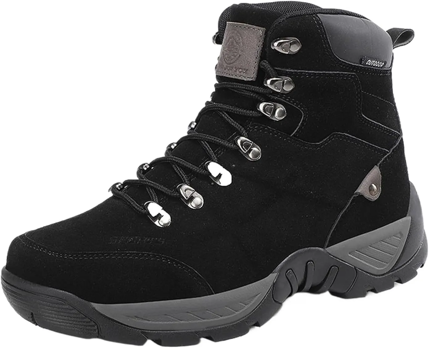 Mid Waterproof Hiking Boots Outdoor Backpacking Trekking Lightweight Walking Shoes For Men