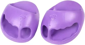 Milisten 1Pair Nonslip Slimming Shoes for Adults Half Palm Shoes for Leg Correction Body Shaping for Dance Comfortable Household Use Purple