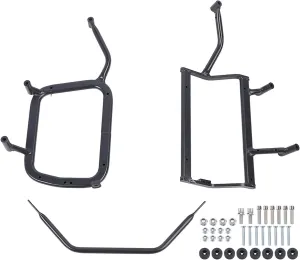 Motorcycle Saddlebag Conversion Bracket High Hardness Carbon Steel Saddlebag Support Bar Mount Bracket Motorcycle Side Case Support Rack for MT800 MT 800