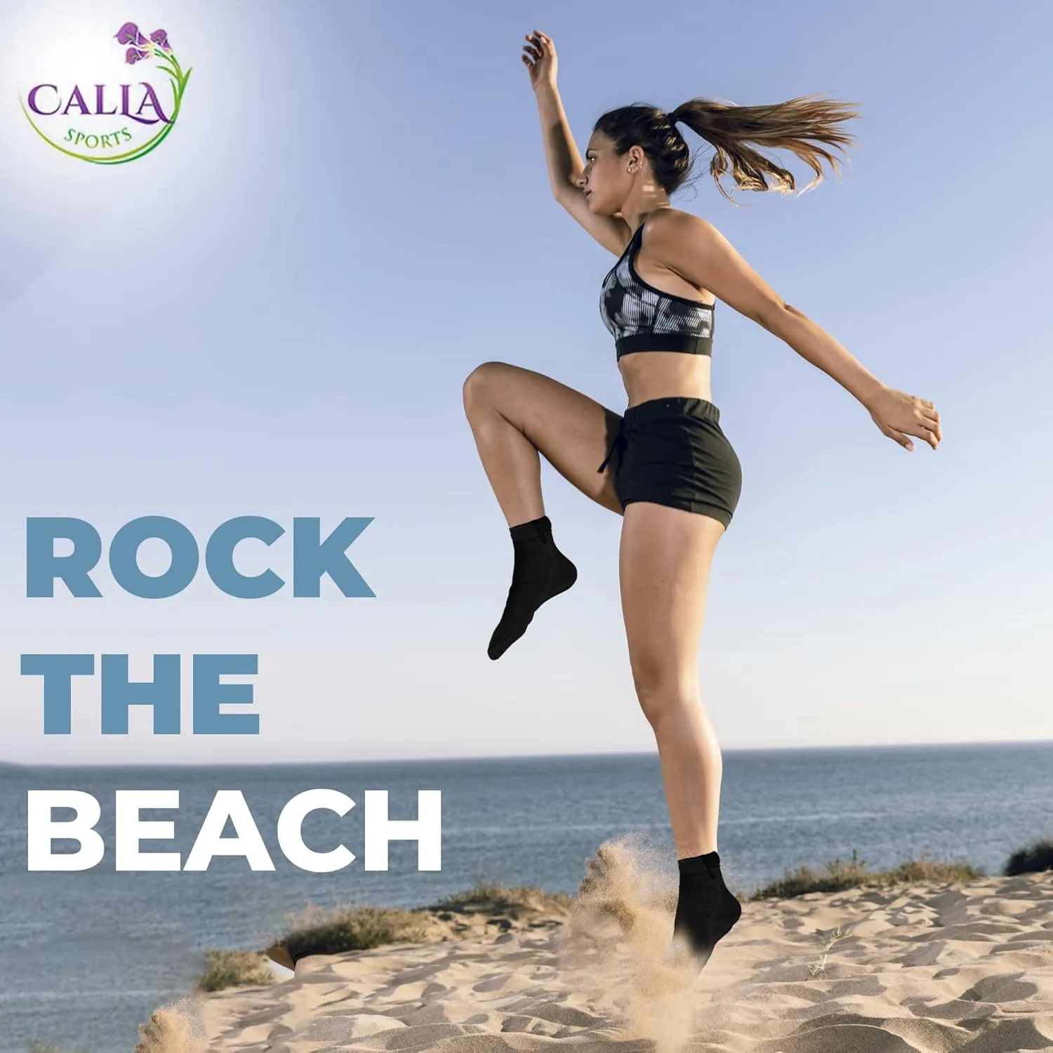 Neoprene Beach Socks - Water and Sand Socks for Men and Women