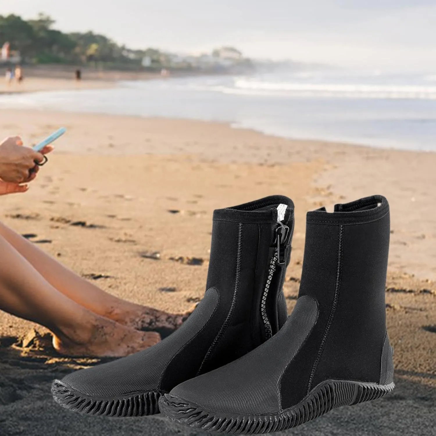 Neoprene Water Shoes for Men for Diving and Surfing Adventures