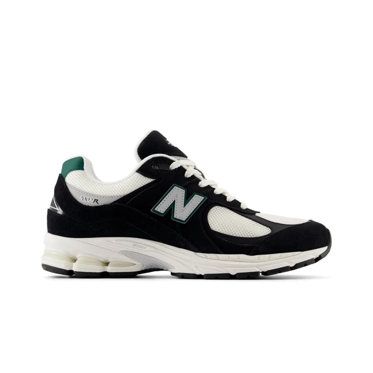 New Balance Mens 2002R Running Sneakers M2002RRA Black/Marsh Green