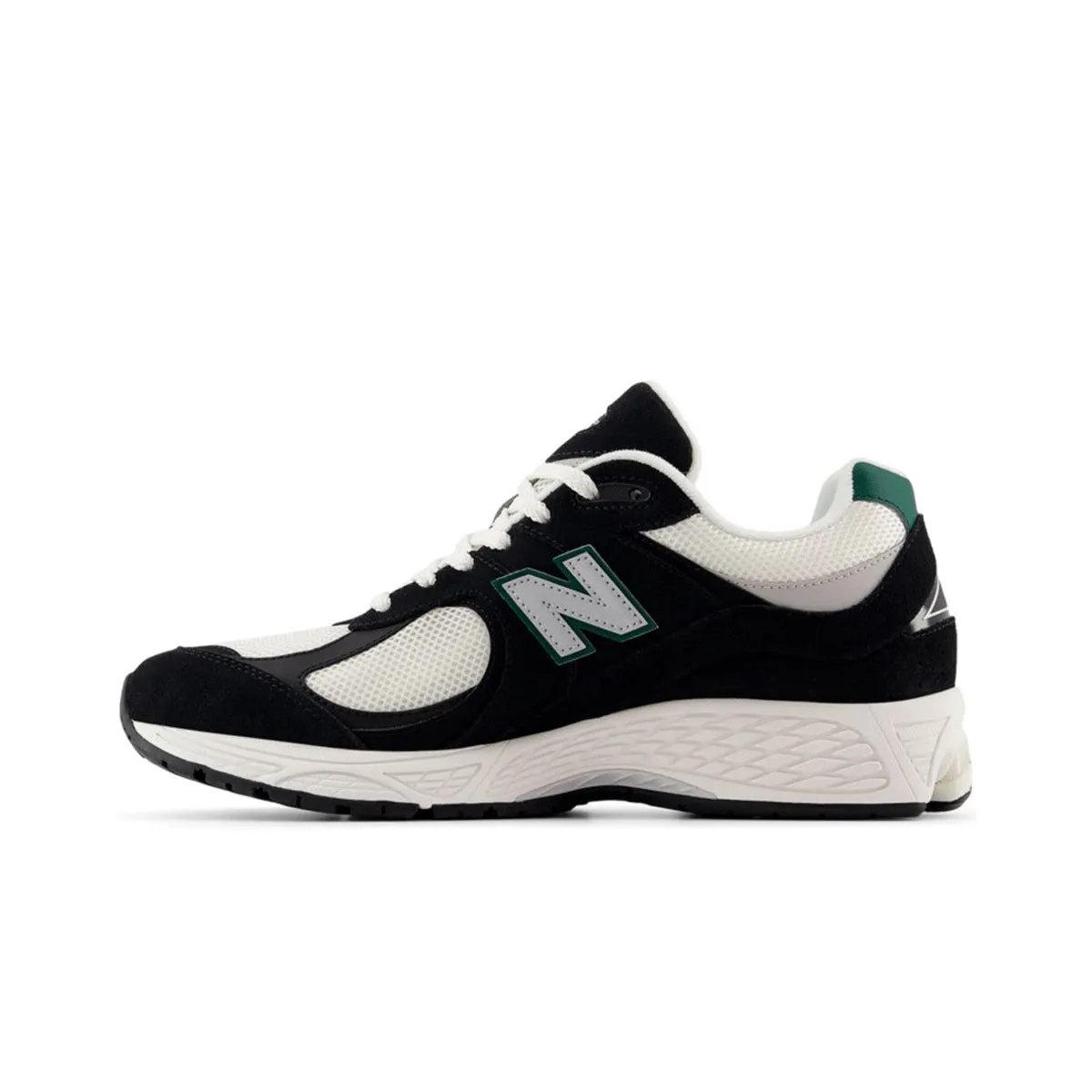 New Balance Mens 2002R Running Sneakers M2002RRA Black/Marsh Green