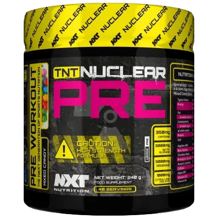NXT Nutrition TNT Nuclear PRE-workout 40 servings